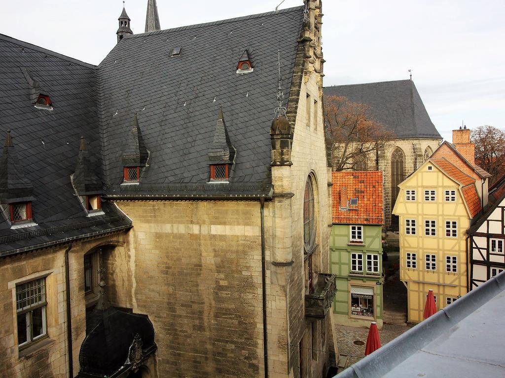 Apartment am Rathaus Quedlinburg Exterior foto